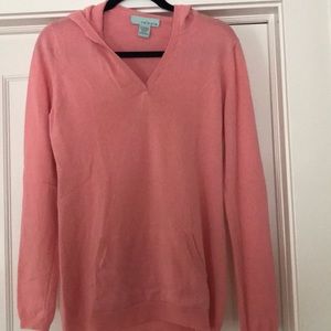 Hooded 100% Cashmere Sweater